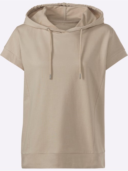 T-shirt à Capuche 50% Coton - Taille Standard - Witt - Kiabi