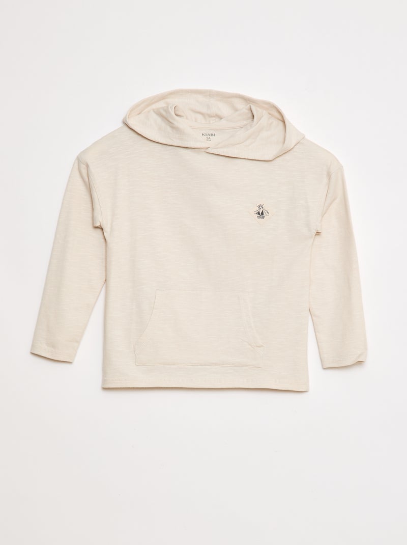 Essentials: Pull à Capuche Décontracté Noir | France