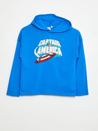 T-shirt à capuche 'Marvel'