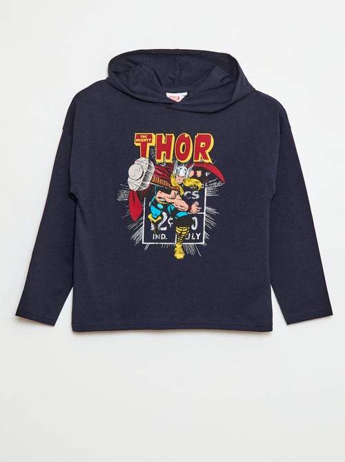T-shirt à capuche 'Marvel' - Kiabi