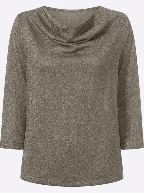 T-shirt à Col Bénitier Avec Viscose - Taille Standard - Witt - Kiabi T-shirt à Col Bénitier Avec Viscose - Taille Standard - Witt - Kiabi