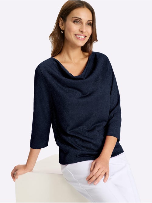 T-shirt à Col Bénitier Avec Viscose - Taille Standard - Witt - Kiabi T-shirt à Col Bénitier Avec Viscose - Taille Standard - Witt - Kiabi