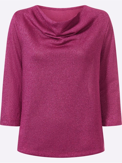 T-shirt à Col Bénitier Avec Viscose - Taille Standard - Witt - Kiabi T-shirt à Col Bénitier Avec Viscose - Taille Standard - Witt - Kiabi