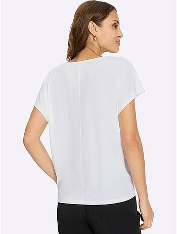 T-shirt à Col Bénitier Entretien Facile - Taille Standard - Witt