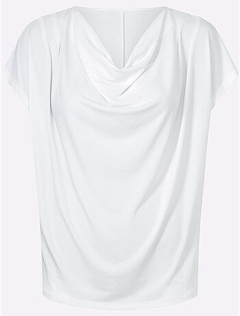 T-shirt à Col Bénitier Entretien Facile - Taille Standard - Witt