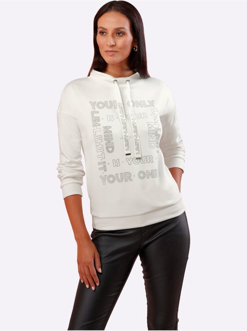 T-shirt à Col Montant 50% Modal - Taille Standard - helline - Kiabi