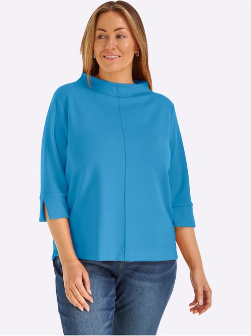 T-shirt à Col Montant 50% Modal - Taille Standard - Witt - Kiabi