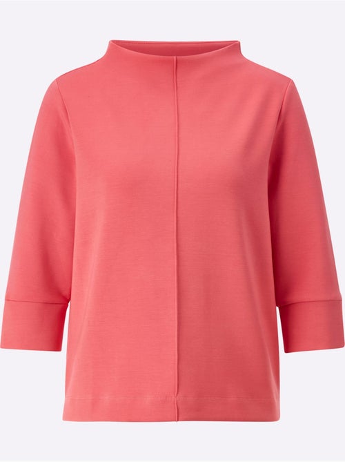 T-shirt à Col Montant 50% Modal - Taille Standard - Witt - Kiabi