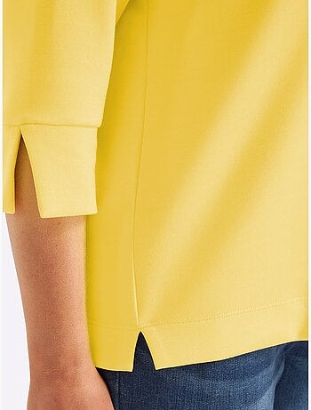 T-shirt à Col Montant 50% Modal - Taille Standard - Witt