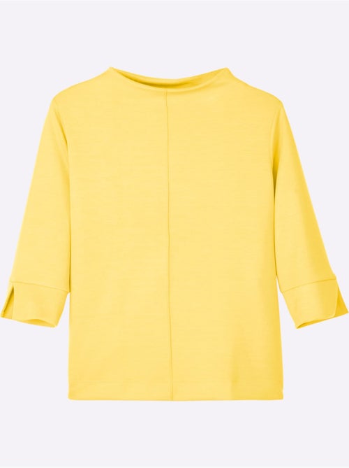 T-shirt à Col Montant 50% Modal - Taille Standard - Witt - Kiabi