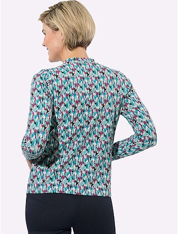 T-shirt à col montant 95% coton - taille standard - witt