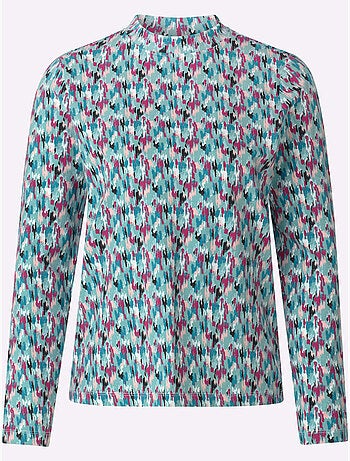 T-shirt à col montant 95% coton - taille standard - witt