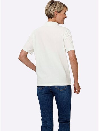 T-shirt à Col Montant Col Montant Chaud - Taille Standard - Moda Vilona