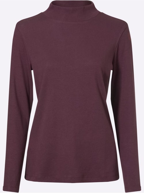 T-shirt à col montant col montant tendance - taille standard - helline - Kiabi T-shirt à col montant col montant tendance - taille standard - helline - Kiabi