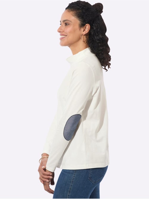 T-shirt à col montant qualité coton - taille standard - witt - Kiabi T-shirt à col montant qualité coton - taille standard - witt - Kiabi