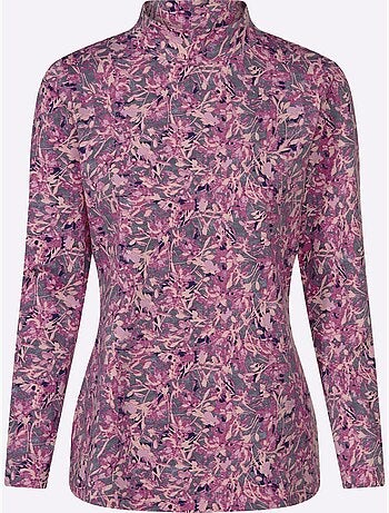 T-shirt à col montant qualité coton doux sur la peau - taille standard - witt