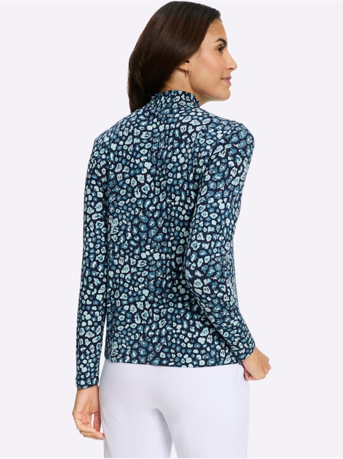 T-shirt à col montant viscose - taille standard - witt - Kiabi T-shirt à col montant viscose - taille standard - witt - Kiabi