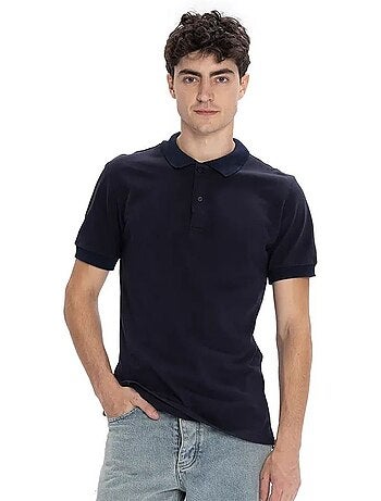 T-shirt à col polo boutonné giesto