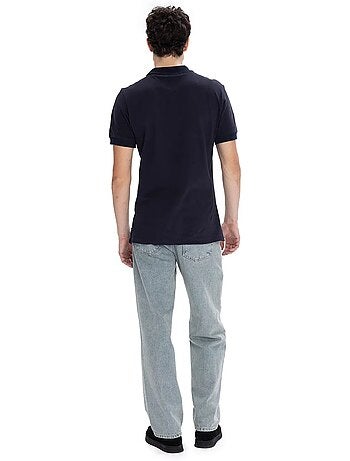 T-shirt à col polo boutonné giesto