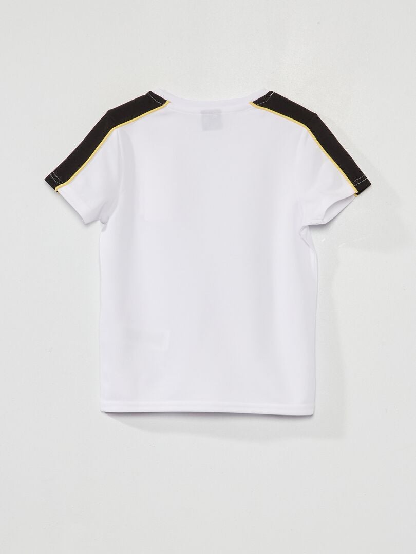 T-shirt à col rond - Paris 2024 Blanc - Kiabi