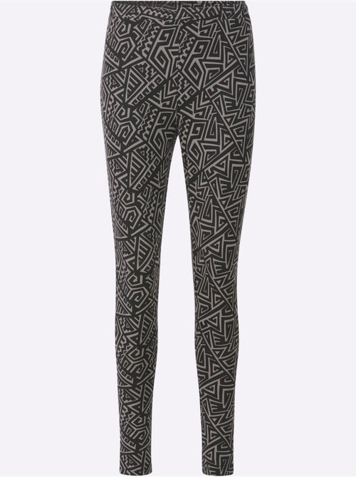 T-shirt à col rond avec motif géométrique et manches larges - Taille standard - Moda Vilona - Kiabi T-shirt à col rond avec motif géométrique et manches larges - Taille standard - Moda Vilona - Kiabi