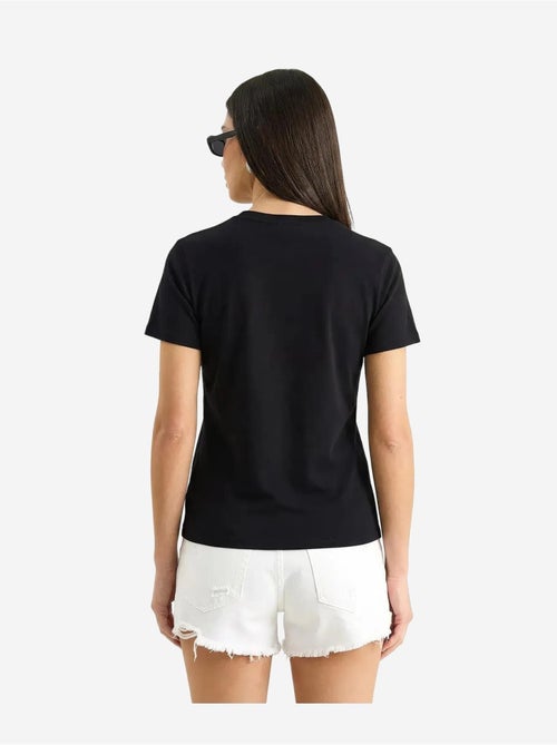T-shirt à col rond brodé lucci - Kiabi T-shirt à col rond brodé lucci - Kiabi