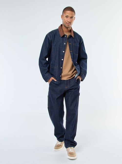 T-shirt à col rond en coton - Tough Cotton™ - Kiabi