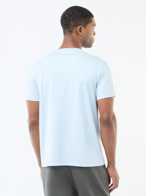 T-shirt à col rond en coton - Tough Cotton™ - Kiabi T-shirt à col rond en coton - Tough Cotton™ - Kiabi