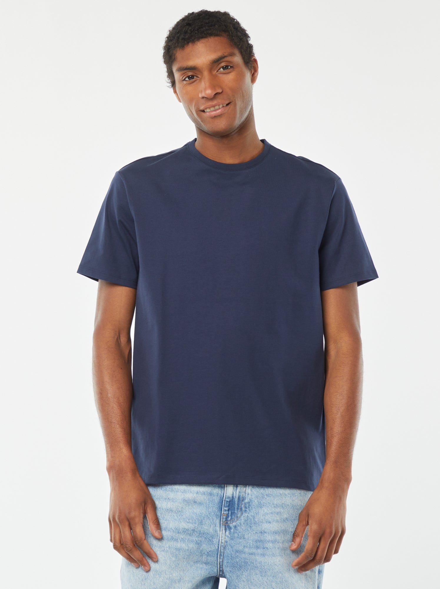 T-shirt Homme Tokyo Laundry 'Leon' - Coupe Droite, Jersey Coton Mélangé, Col Rond - Logo Brodé - 3