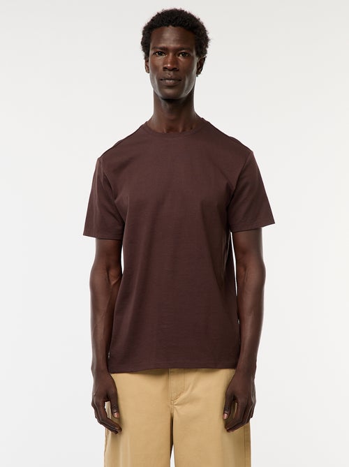 T-shirt à col rond en coton - Tough Cotton™ - Kiabi