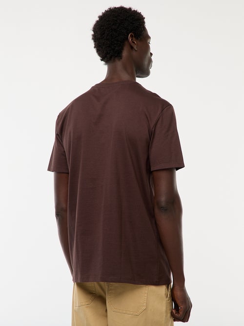 T-shirt à col rond en coton - Tough Cotton™ - Kiabi