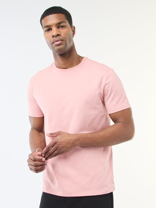 T-shirt à col rond en coton - Tough Cotton™ - Kiabi