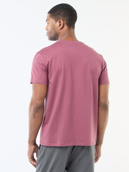 T-shirt à col rond en coton - Tough Cotton™ - Kiabi