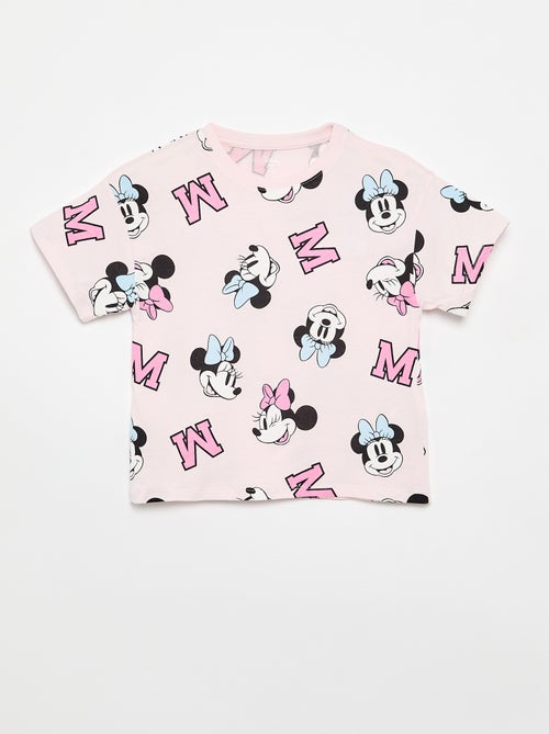 T-shirt à col rond et manches courtes 'Minnie' 'Disney' - Kiabi T-shirt à col rond et manches courtes 'Minnie' 'Disney' - Kiabi