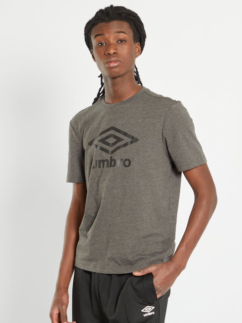 T-shirt à col rond 'Umbro' Gris - Kiabi