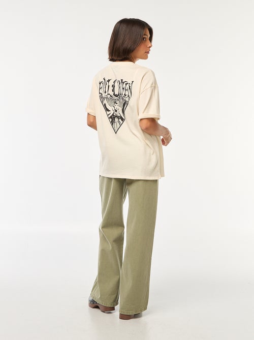 T-shirt à col rond 'Villains' 'Disney' - Kiabi