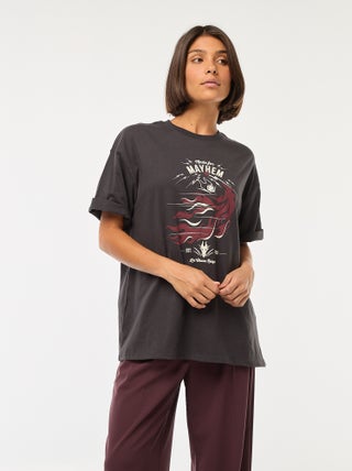T-shirt à col rond 'Villains' 'Disney'