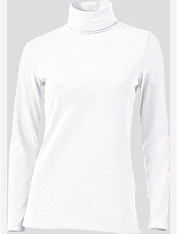 T-shirt à col roulé - taille standard - helline