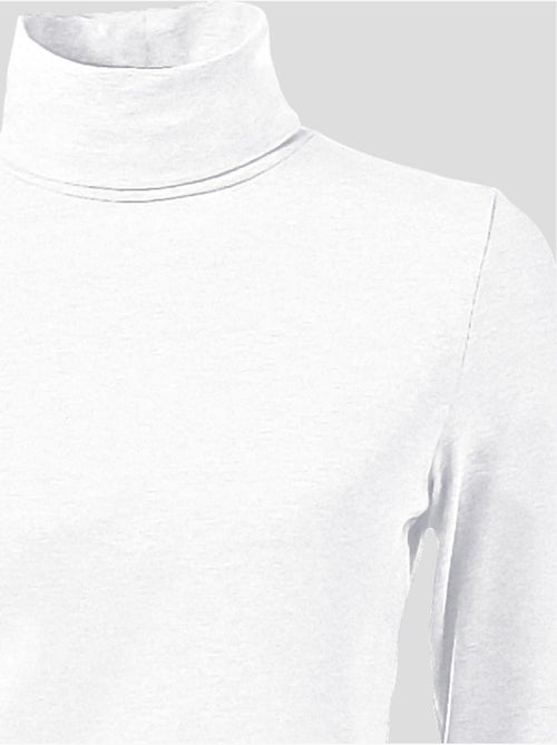 T-shirt à col roulé - taille standard - helline - Kiabi T-shirt à col roulé - taille standard - helline - Kiabi