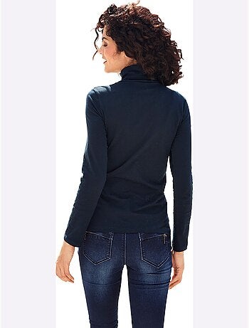 T-shirt à col roulé - taille standard - helline