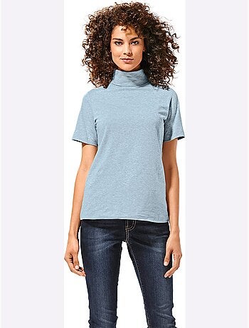 T-shirt à col roulé - taille standard - helline