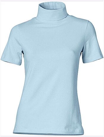 T-shirt à col roulé - taille standard - helline