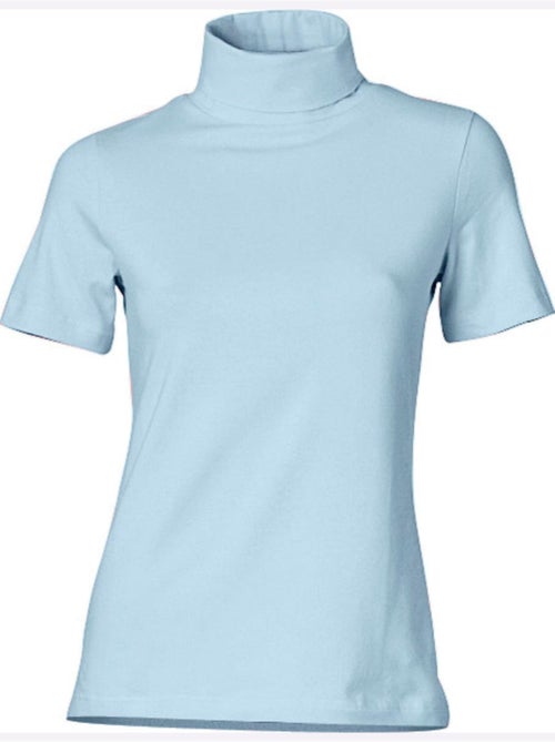 T-shirt à col roulé - taille standard - helline - Kiabi