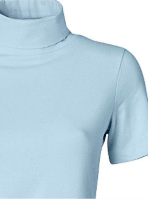 T-shirt à col roulé - taille standard - helline - Kiabi