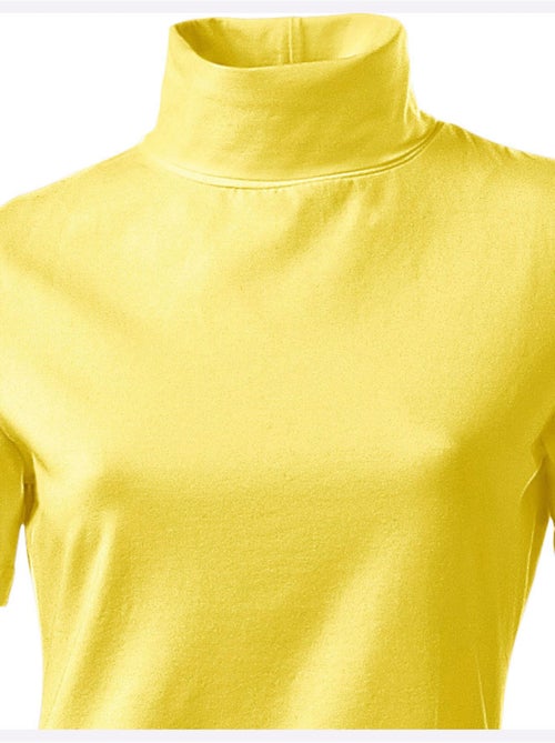 T-shirt à col roulé - taille standard - helline - Kiabi T-shirt à col roulé - taille standard - helline - Kiabi