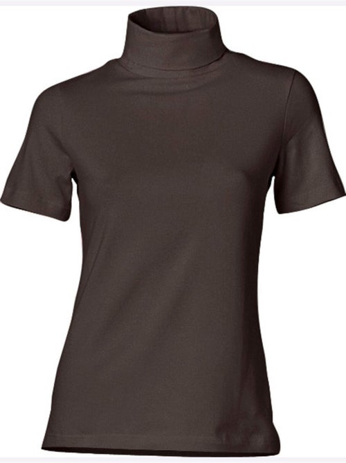T-shirt à col roulé - taille standard - helline - Kiabi T-shirt à col roulé - taille standard - helline - Kiabi
