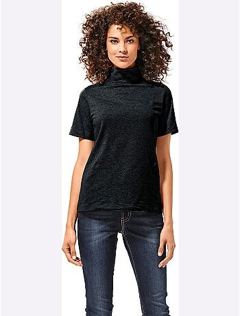 T-shirt à col roulé - taille standard - helline