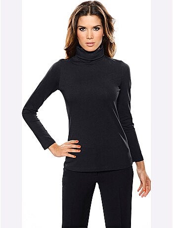 T-shirt à col roulé - taille standard - helline