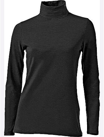 T-shirt à col roulé - taille standard - helline