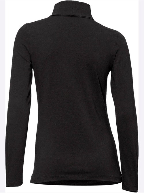T-shirt à col roulé - taille standard - helline - Kiabi T-shirt à col roulé - taille standard - helline - Kiabi